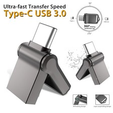 32GB 64GB 128GB Metal Ultra Mini Dual 2 in 1 USB 3.0 USB Flash Drives Wholesale picture