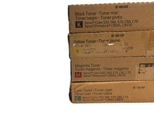 4 Genuine Xerox Color 550,560,570,C60,C70 PrimeLink C9065,C9070 CMYK Toners picture