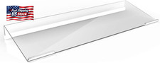 Richboom Clear Acrylic Tilted Computer Keyboard Holder for Easy Ergonomic Typing picture