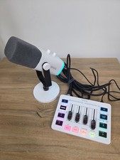 FIFINE AmpliGame KS5 Gaming & Streaming Microphone Bundle – White picture