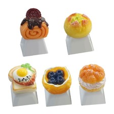 Dessert Bakery Themed Resins Keycap Universal for Mechanical Keyboards Accessory picture