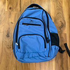 MATEIN Solid Pattern Laptop Backpack, Blue/Black, Padded Shoulder Straps picture