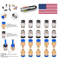 PC4 M6 M10 20 Pcs Pneumatic Fitting Set Easy Installation for 3D Printers picture