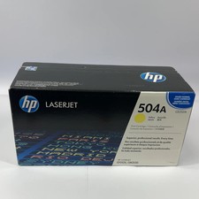 New HP 504A CE252A Yellow Toner Cartridge picture
