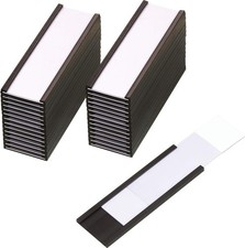 30 Pack Magnetic Label Holder for Shelf File Cabinet Office Cabinet picture