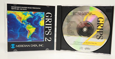 GRIPS 2 Meridian Data Raster Image Processing 1991 PC Computer Program Software picture