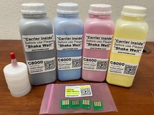 (257g/155g) 4 Standard Toner Refill for Xerox VersaLink C8000 + 4 Chip (LATIN) picture