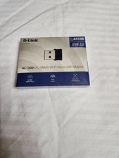 Wi-Fi USB Adapter D-Link DWA-181-US AC1300 MU-MIMO  Brand New Sealed Package picture