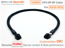 ⚡️UPgrading-16AWG CPU 8-Pin Cable for ASUS ROG THOR LOKI STRIX -📏70cm / 27 inch picture