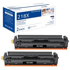 2PK Laserjet Ink Toner 3201dw Replace for HP W2180X W2181X No Chip High Yield picture