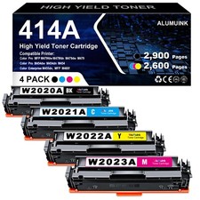 4PK Toner for HP 414A W2020A M479fdw M479fdn picture