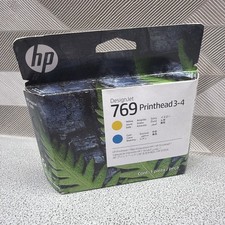 HP 769 Cyan/Yellow Printhead 3-4 EXP AUG 2026 picture