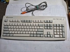 VINTAGE Gateway 2000 Digital Clicky Keyboard 2000 2196003 Wired PS2 PS/2 CLEAN  picture