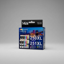 GPC Image Compatible Ink Cartridge For Canon PGI-250XL CLI-251XL Printers picture