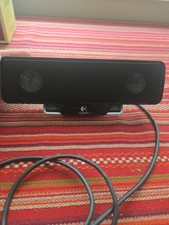Logitech Z205 S-00094 USB Laptop Speaker AUX Portable Stereo Black Works picture