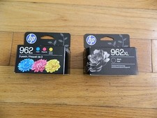 2028/7 Genuine SET 4 HP 962XL/962 Cartridges OfficeJet Pro 9010/9018/9025 SEALED picture