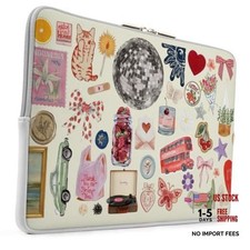 Laptop 13 inch Sleeve Case for MacBook Air 13-13.6 inch, Laptop Funny Stickers picture