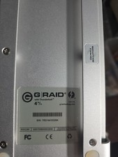 G-Technology G-RAID 4TB Desktop External HDD USB 3.0 FW800 eSATA.  SD Ebay 30 picture