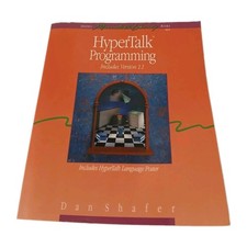Vintage 1988 HyperTalk Programming Includes Version 1.1 Dan Shafer Macintosh picture
