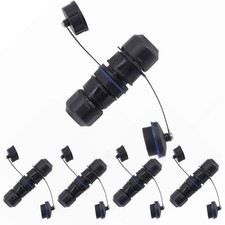 5 PCS Panel Mounting IP68 Waterproof Ethernet Connector Cat6 Coupler Cap picture