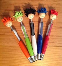 MOP TOPPER™ QTY 5 STYLUS PENS -MICROFIBER SCREEN/iPAD CLEANER FOR COMPUTERS picture