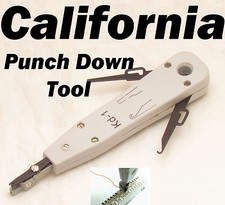 Professional Punch Down Impact Tool Brit Telecom Phone Cable Network Cat5 3 RJ11 picture
