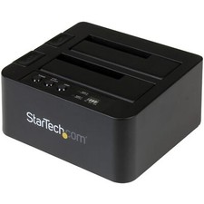 StarTech.com Standalone Hard Drive Duplicator, External Dual Bay HDD/SSD Clon... picture