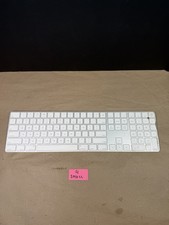 Apple White Magic Keyboard A1843  | Tested Works has a defect Ships Fast picture