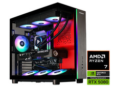 STORMCRAFT Gaming PC PHANTOM AMD RYZEN 7 9800X3D NVIDIA GeForce RTX 5080 - AI Po picture