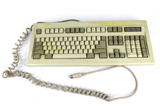 VTG Mitsumi 5-Pin Connector Keyboard Model KPQ-E99YC * Untested * Made in Japan picture