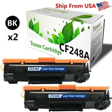 2 Pack 248 CF 248A Toner Cartridge for Pro MFP M31w M28w Printer picture