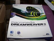Macromedia DreamWeaver 3 for PowerMac (Software only) SOLD AS IS picture