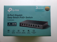 TP-Link 8-Port Gigabit Easy Smart PoE+ Switch TL-SG108PE - Factory Sealed picture