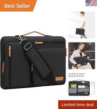 360 Protective Laptop Shoulder Bag for 17-17.3 Inches | Elegant Messenger Style picture