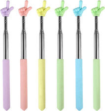 6PCS Pointer Finger Stick, Extendable Colorful Finger Pointer Stick, Mini Retrac picture