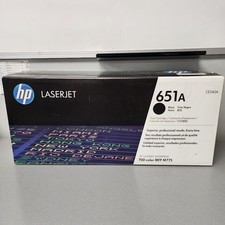 HP CE340A (HP 651A) Black Toner Cartridge picture