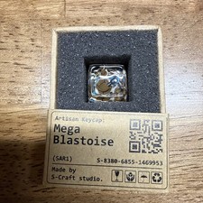 S-Craft MEGA BLASTOISE Artisan Pokemon Keycap picture