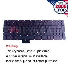 Backlit US Keyboard for Acer Predator Helios 300 G3-571 G3-572 PH315-51 PH317-51 picture