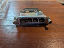 CISCO HWIC-4ESW 4 Port FE EtherSwitch Interface Card 2800 3800 2900 3900 Router picture