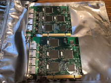 Lot of 2 Mikrotik RouterBoard 24  Four independent Ethernet Port Cards picture