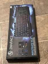 Enhance Infiltrate KL2 Multi-Color LED Gaming Keyboard BRAND NEW picture
