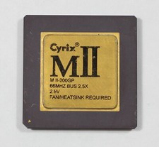 Socket 7 Processor - Cyrix MII M II-200GP - 66MHz bus - TESTED - NO TARIFF picture