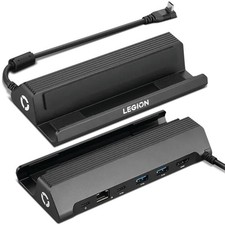 Lenovo Legion Go USB-C Dock Hub Station HDMI 2.0 RJ45 PD Charging Black picture