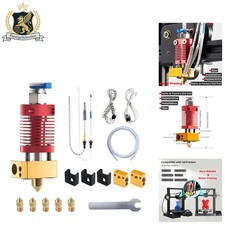 Complete Ender 3 Hotend Replacement Kit: Thermistor, Nozzles & More Included picture