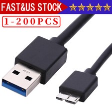 Micro USB 3.0 Cable High Speed Data SYNC For HDD External Hard Drive Lot picture