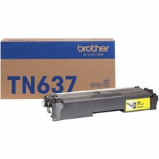 Brother TN637Y Original Ultra High Yield Laser Toner Cartridge - Yellow Pack picture