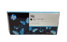 HP DesignJet 746 Photo Black (PK) Vivid Photo Ink Cartridge, P2V82A, 300ml picture