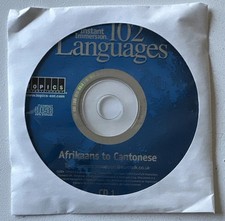 Instant Immersion 102 Languages CD-ROM Disc 1 Afrikaans to Cantonese PC / MAC picture