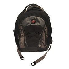 SwissGear Wenger Synergy Laptop Backpack Shock Absorbing Straps Travel Bag Heavy picture