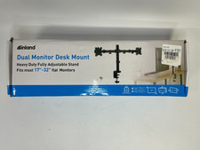 Inland Vertical Pole Mount Dual-Screen Monitor Mount for 17 - 32